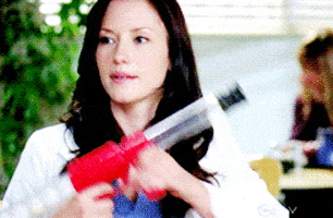 Image result for lexie grey gun gif