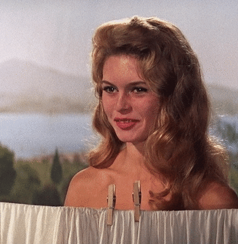 Brigitte bardot vintage gif find share on giphy