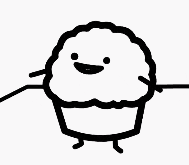 Znalezione obrazy dla zapytania muffin gif