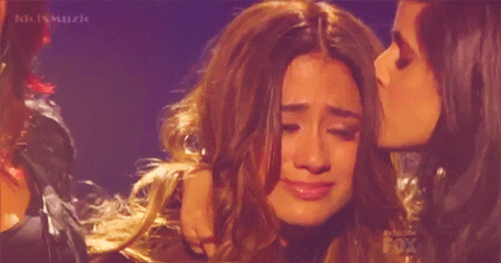 Image result for ally brooke crying gif