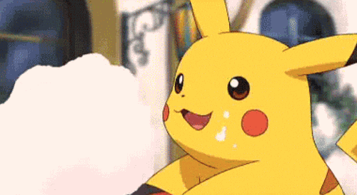 food pokemon pikachu candy cotton candy