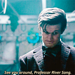 Doctor Who Proffesor Song GIF