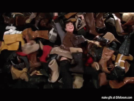  love shoes shopping black friday obsession GIF