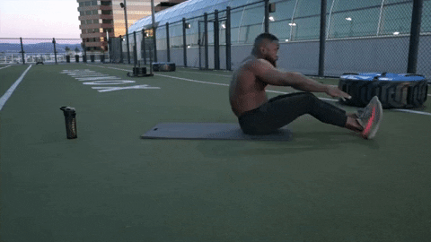 Mike Rashid Touch Toe Crunches How To Get Shredded