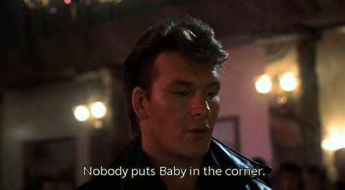 patrick swayze nobody puts baby in the corner movies film discussion