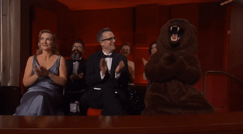 The Oscars bear oscars applause clapping