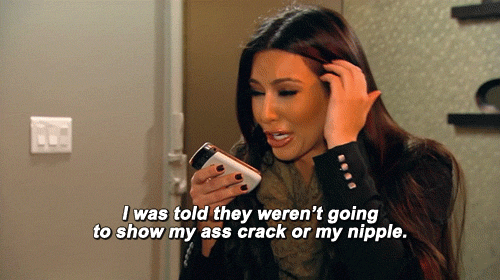 Kim kardashian west on the phone