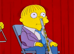 The Simpsons Flute GIF - Find & Share on GIPHY
