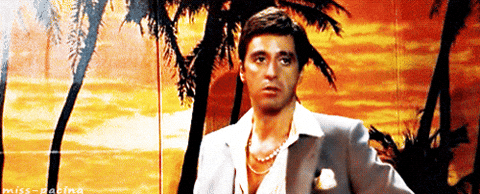 Al Pacino Scarface GIF - Find & Share on GIPHY