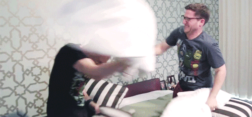 Pillow Fights GIF - Find & Share on GIPHY