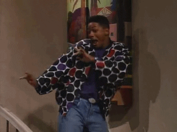 the fresh prince of bel air is dancing because he loves fresh blog content