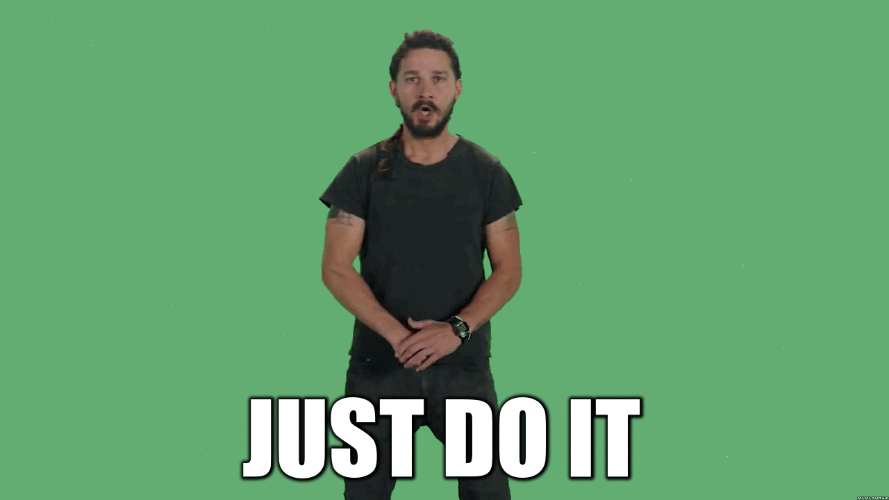 Image result for do it gif