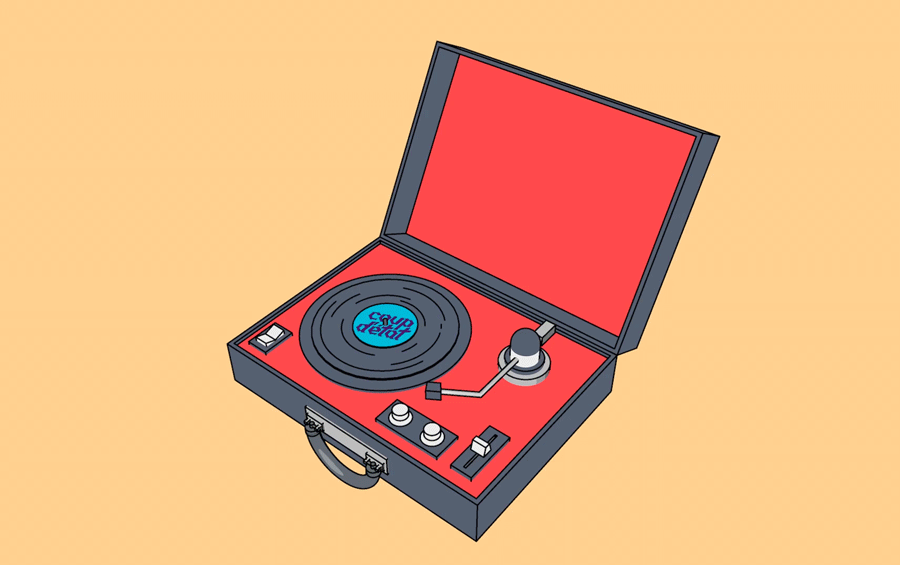 Record player gif find share on giphy