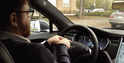 Tesla Autopilot GIF - Find & Share on GIPHY