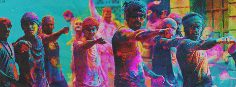 Holi GIF - Find & Share on GIPHY