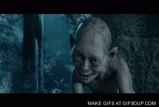gollum lord of the rings gif animated