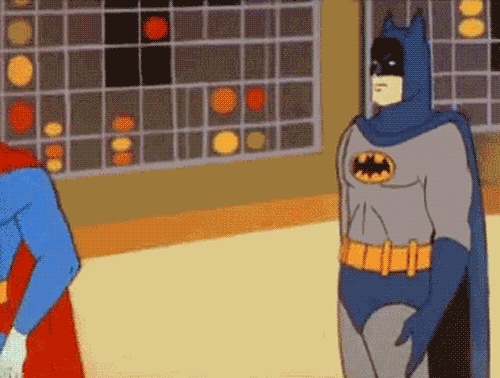 batman superman parody turnt up deal with it