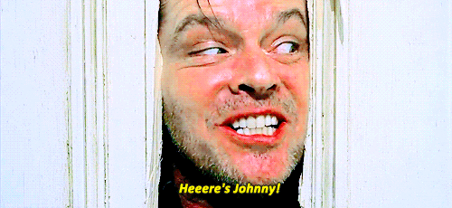 The Shining Horror GIF chill