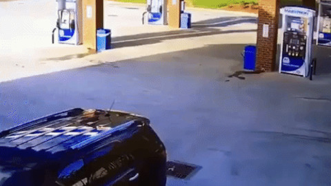 When you are hurry to fuel your car