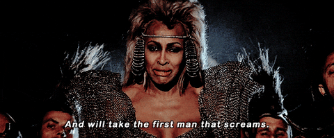 Image result for tina turner mad max gif