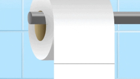 Paper roll gif