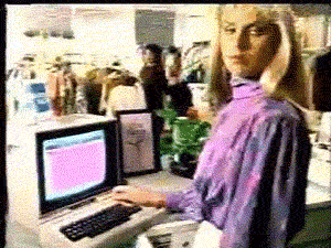 80s computer scene