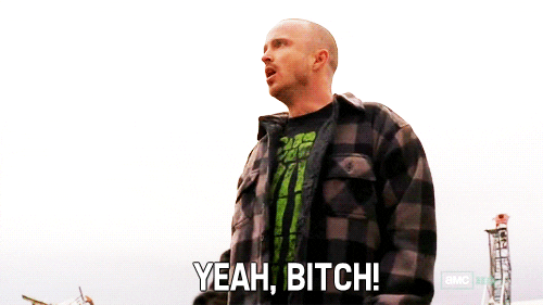 Image result for breaking bad excited gif