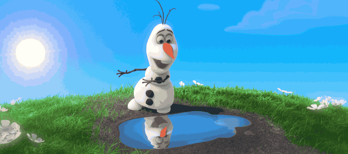 Vesel snežak
