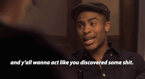 When Troy's Dad hit the blunt like a pro.