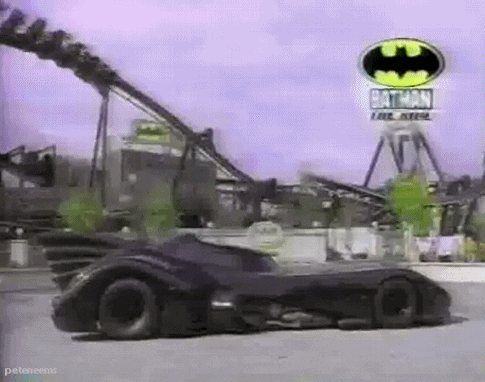 batman sit and ride car