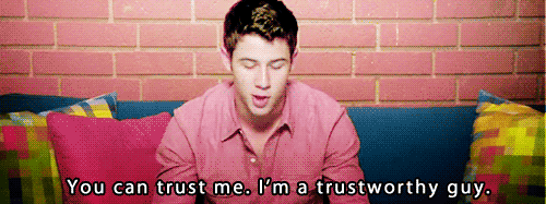 Trustworthy Nick Jonas GIF - Find & Share on GIPHY