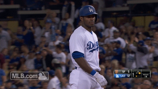 Los Angeles Dodgers Shrug GIF by MLB - Find & Share on GIPHY
