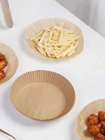 Papel antiadherente para Airfryer (x100) – Desdeksa Colombia