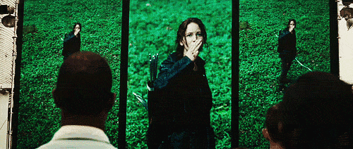 Image result for Katniss gif