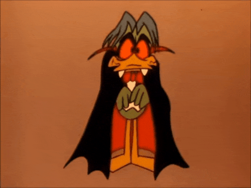 Opening scene from Count Duckula