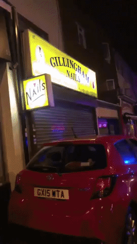 Ultimate Police Entry in funny gifs