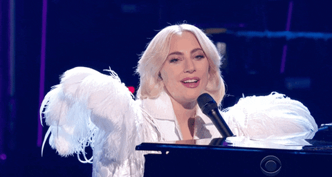 Lady Gaga How Wonderful Life Is Now Youre In The World GIF by Recording Academy / GRAMMYs