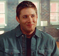 Image result for dean winchester laughing gif