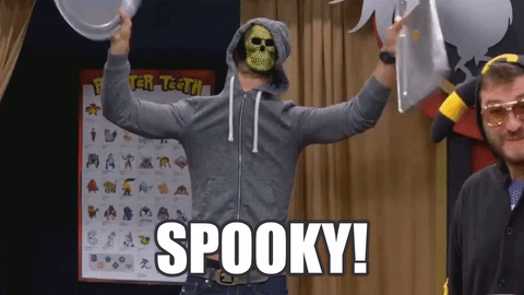 Image result for blaine gibson spooky gif