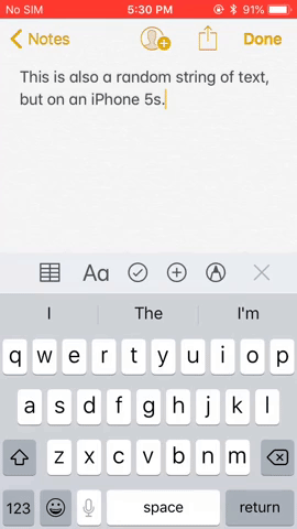 iOS 12 Brings the Keyboard Trackpad to iPhones Without 3D Touch Too
