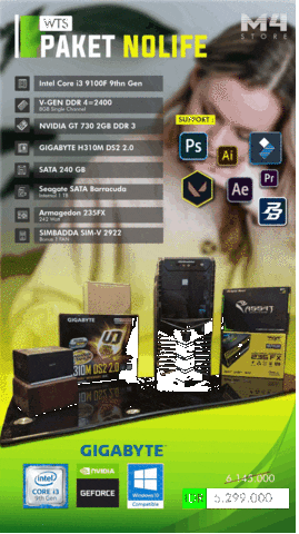 Hanya dengan 5JT bisa dapat PC IDAMAN