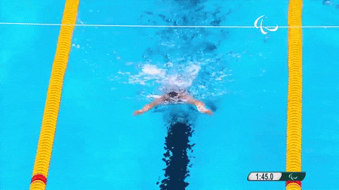 Rio 2016 Swimming GIF by International Paralympic Committee