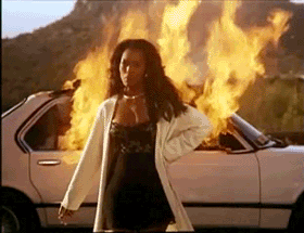 Image result for waiting to exhale burning gif