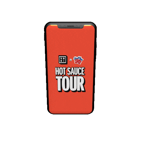 Emoji Hot Sauce Tour Sticker by VOXI for iOS & Android GIPHY