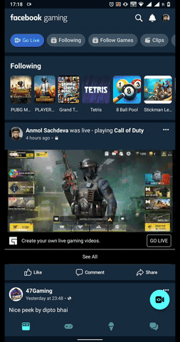 قبل إطلاقه.. مواصفات تطبيق Facebook Gaming للألعاب