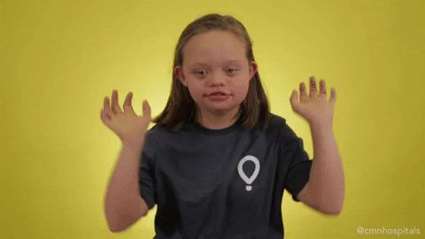 Girl Raise The Roof GIF by Children's Miracle Network Hospitals - Find & Share on GIPHY