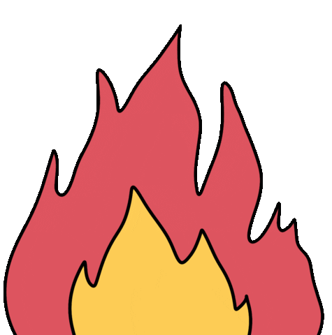 Fire Flame Sticker for iOS & Android | GIPHY