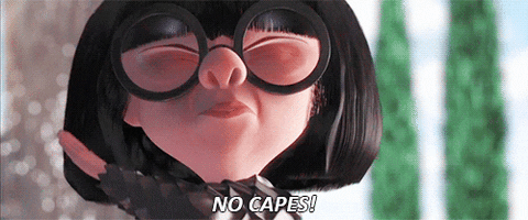 The Incredibles Cape GIF - Find & Share on GIPHY
