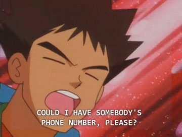 Pokemon Brock Phone Number GIF