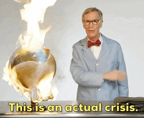 Bill Nye the Science Guy, Climate Change is an actual crisis